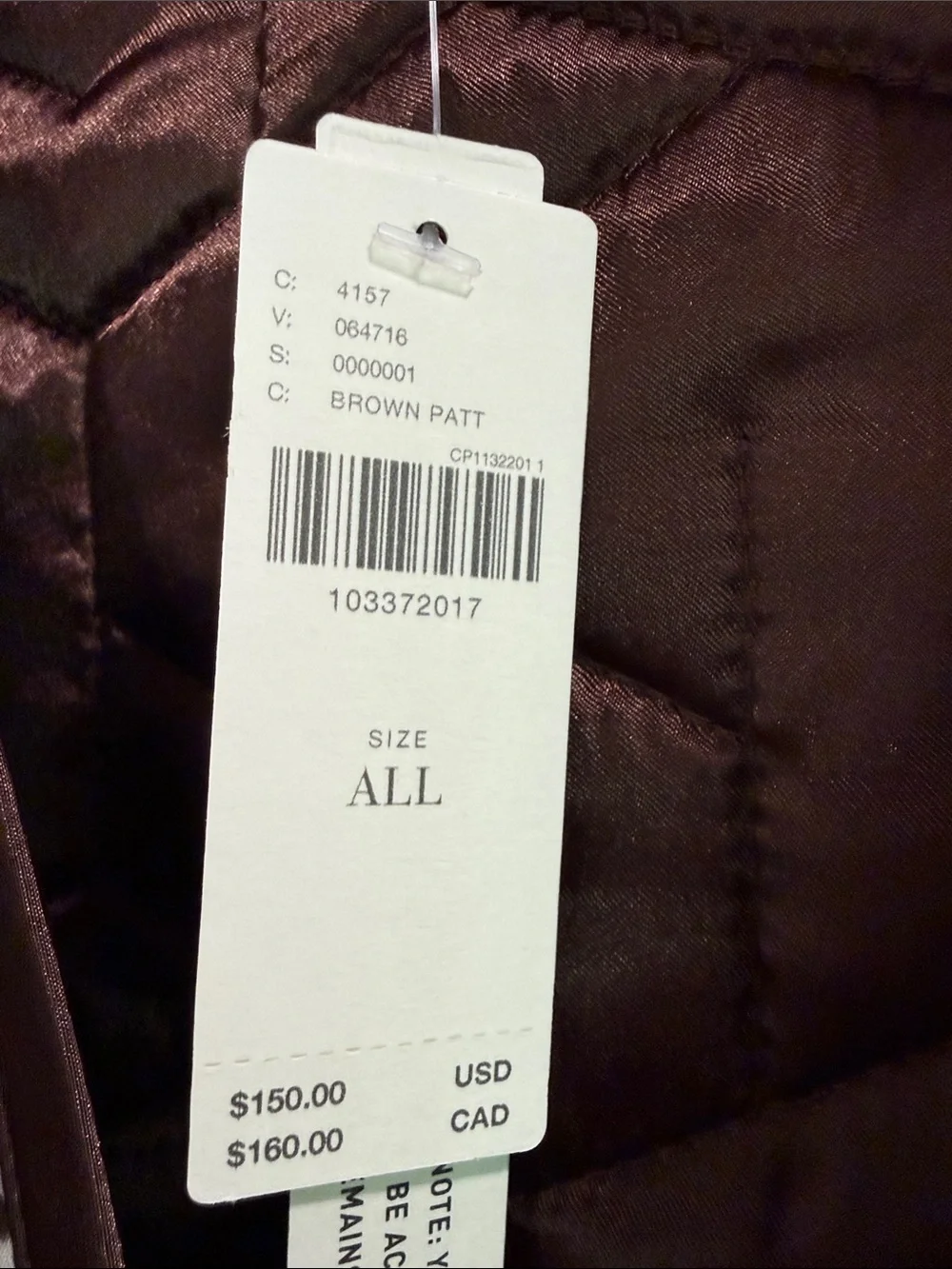 New! Maeve Anthropologie Open Front Cow Print Cream and Brown Quilted Jacket OS - Picture 6 of 14